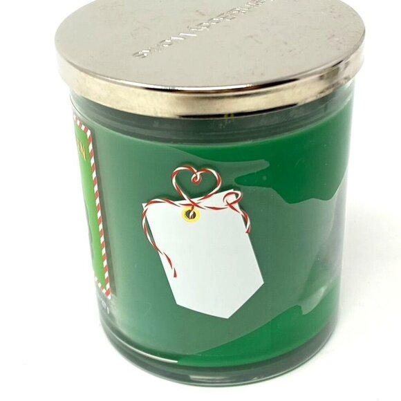 Bath & Body Works Winter Golden Pear Single Wick Soy Blend Candle 8 Oz - Picture 6 of 6
